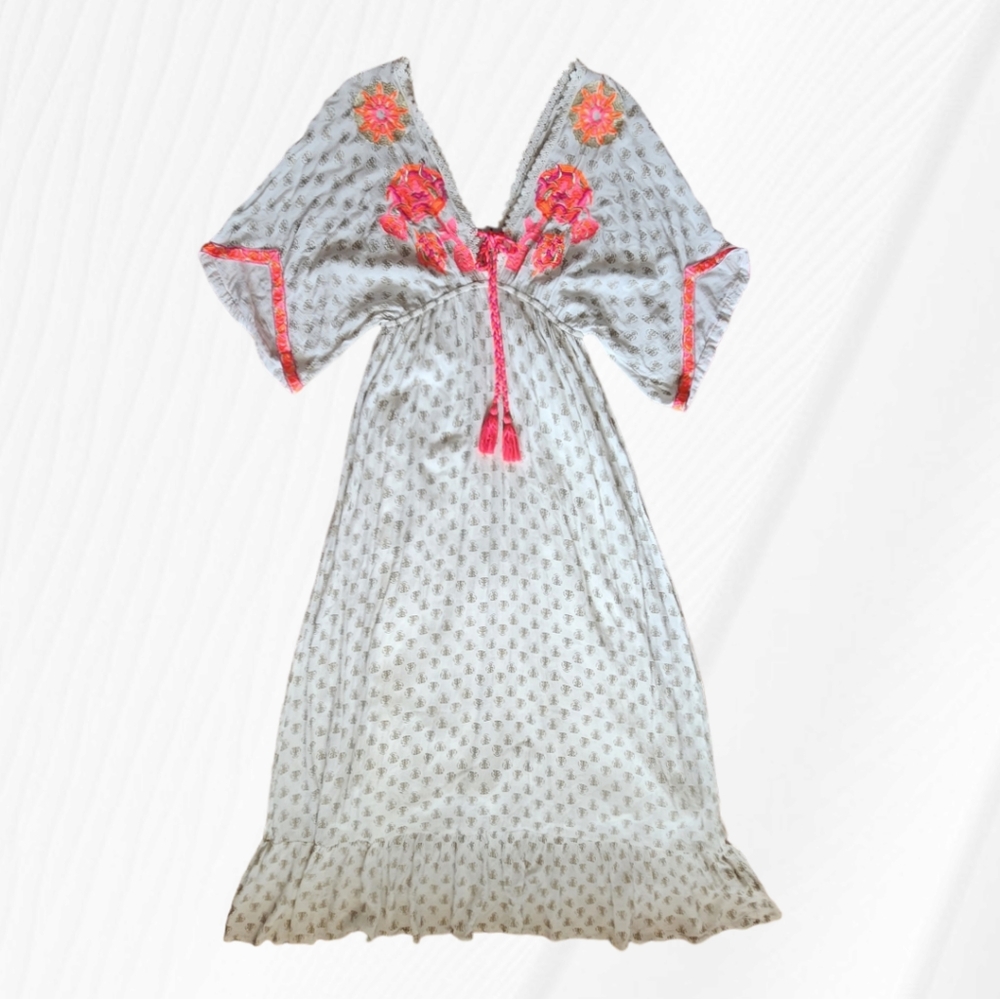 Tarifa Soul Boho Maxi Dress Free Size